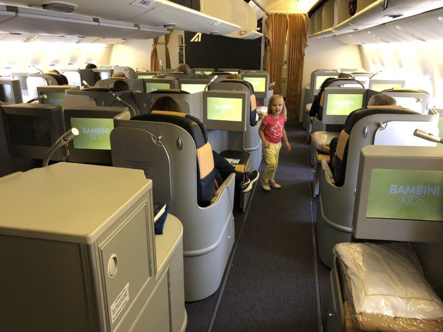 I went to Miami in business class for free, just because I paid taxes