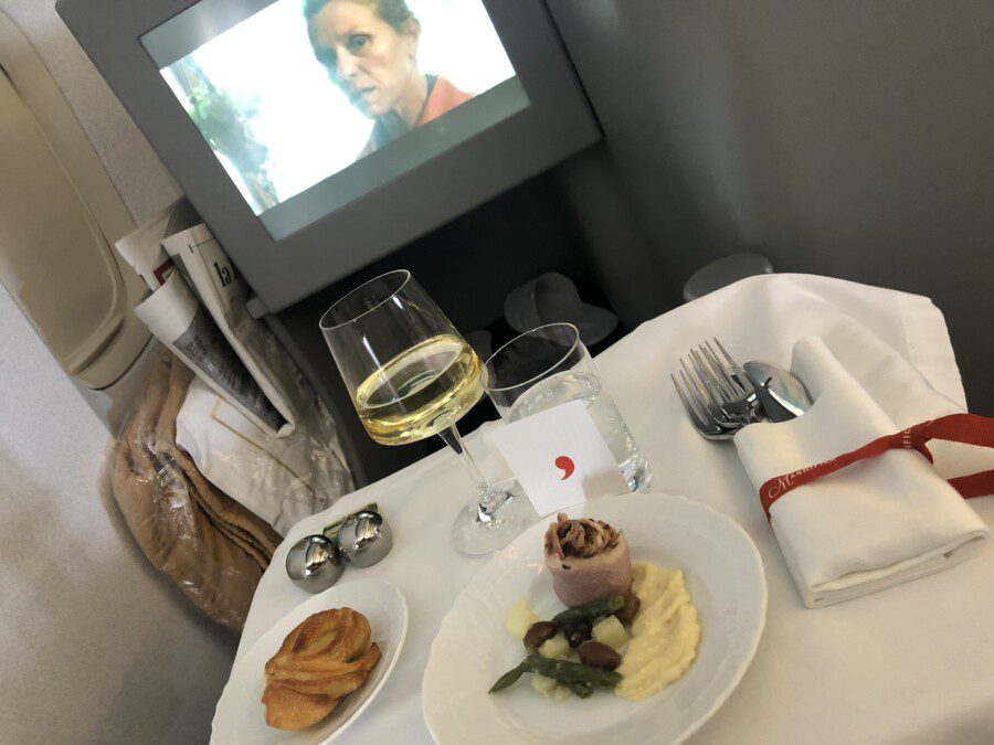 I won a business class seat in the auction on plusgrade