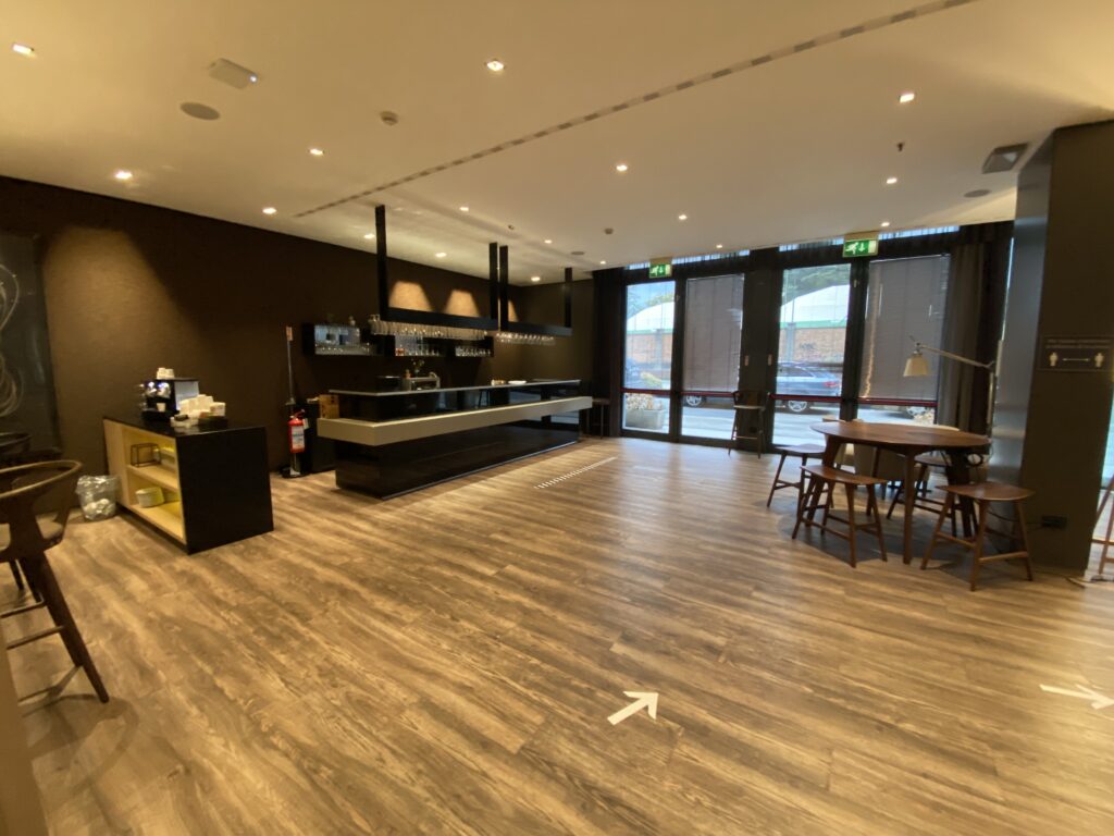 The bar of the AC Bologna hotel - photo TFC-2020