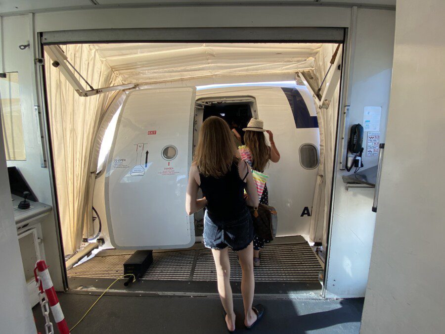 Lufthansa, Nice Frankfurt in economy
