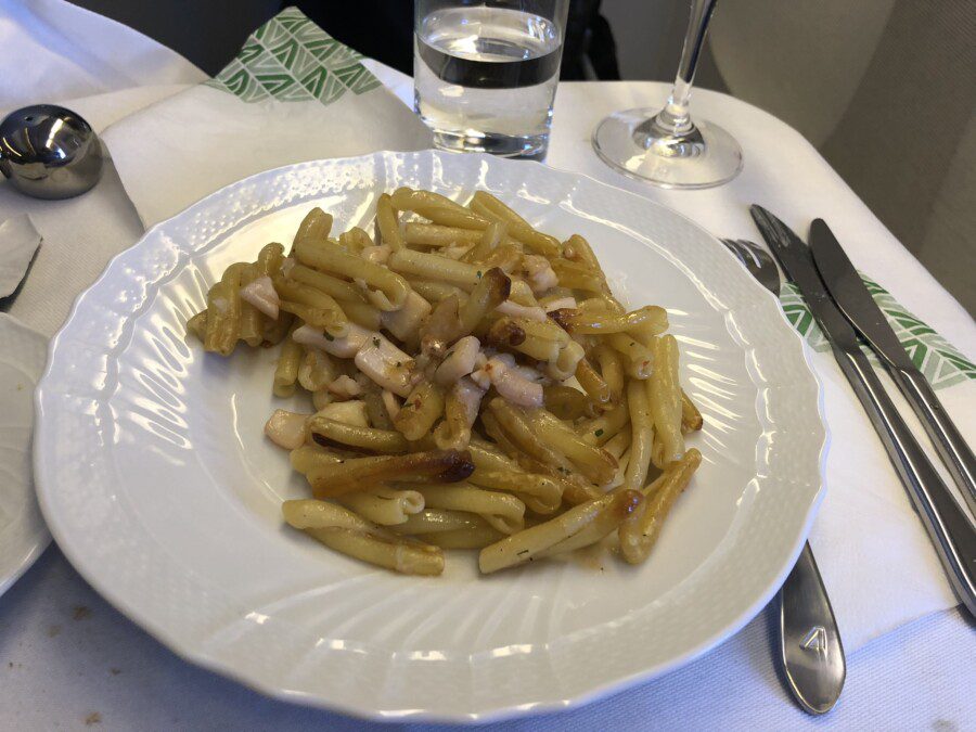 Alitalia business class Roma – New York