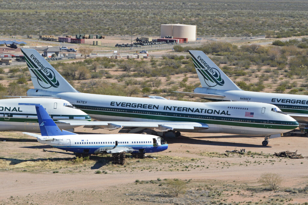 Coronavirus: thousands of planes parked in the desert, that's where they're hibernating