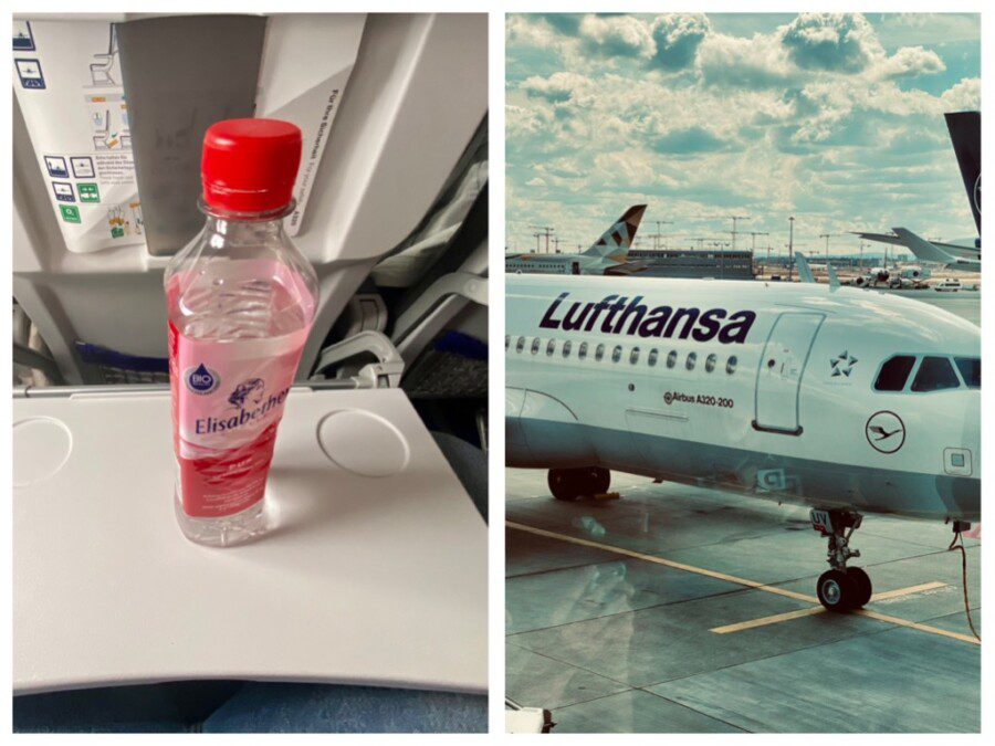 Lufthansa like Ryanair, if you travel economy now you pay for everything (except water)