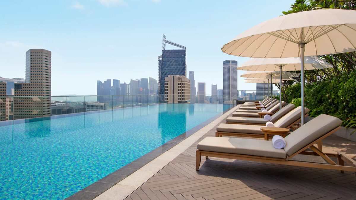 Even 5-star hotels discover Basic Economy: if you want to go to the pool, you pay extra