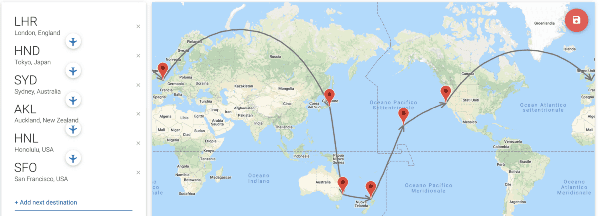 Round the World, Part Two: Here is my new itinerary to travel the planet in 5 days