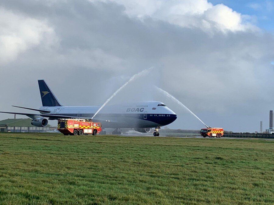 Virgin e British hanno celebrato l’ultimo atterraggio delle loro regine dei cieli