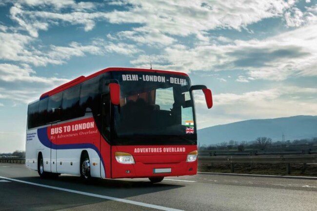 Are you afraid of flying and seasick, but want to go around the world? Do it by bus!