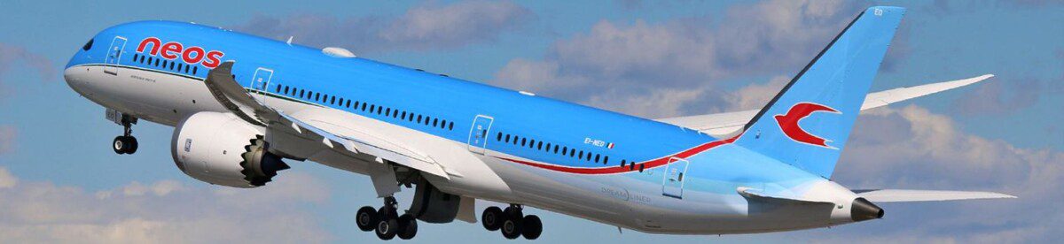 Neos Air continues to grow, here is Dreamliner number six