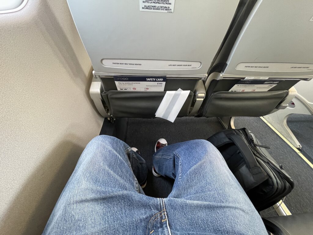 Ego Airways – gli interni