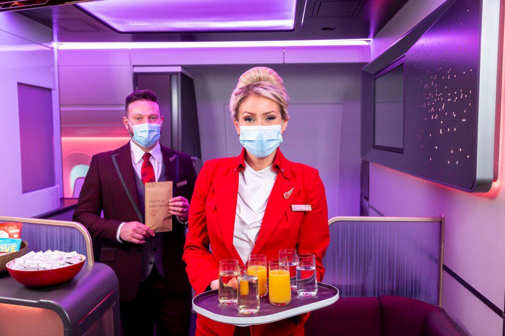 Virgin Atlantic ripristina il menu completo a bordo, ecco i nuovi piatti