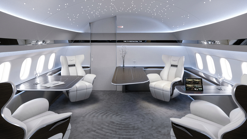 Un 737 in versione VIP, il progetto tutto italiano