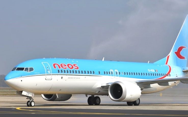 Neos Air, Milan Malpensa welcomes Boeing 737 Max 8