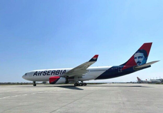 Air Serbia, restarting after Etihad's farewell: bets on Nikola Tesla