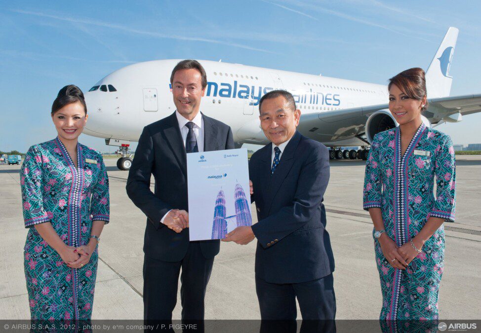Malaysia Airlines also says goodbye to A380s
