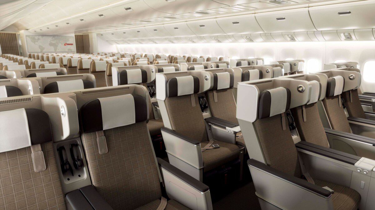 Retrofitting, ecco come sarà la nuova premium economy di Swiss