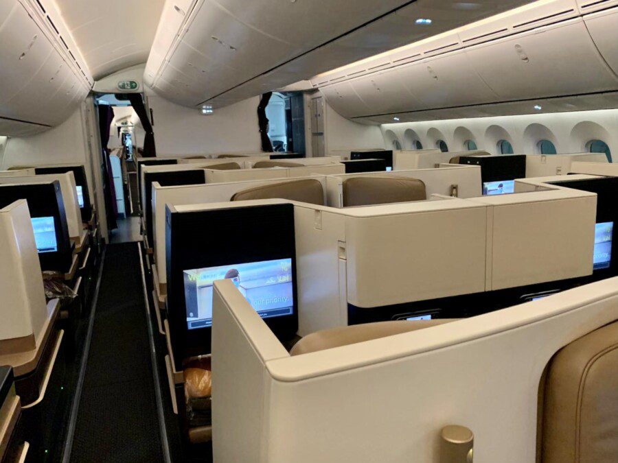 Etihad 787 business