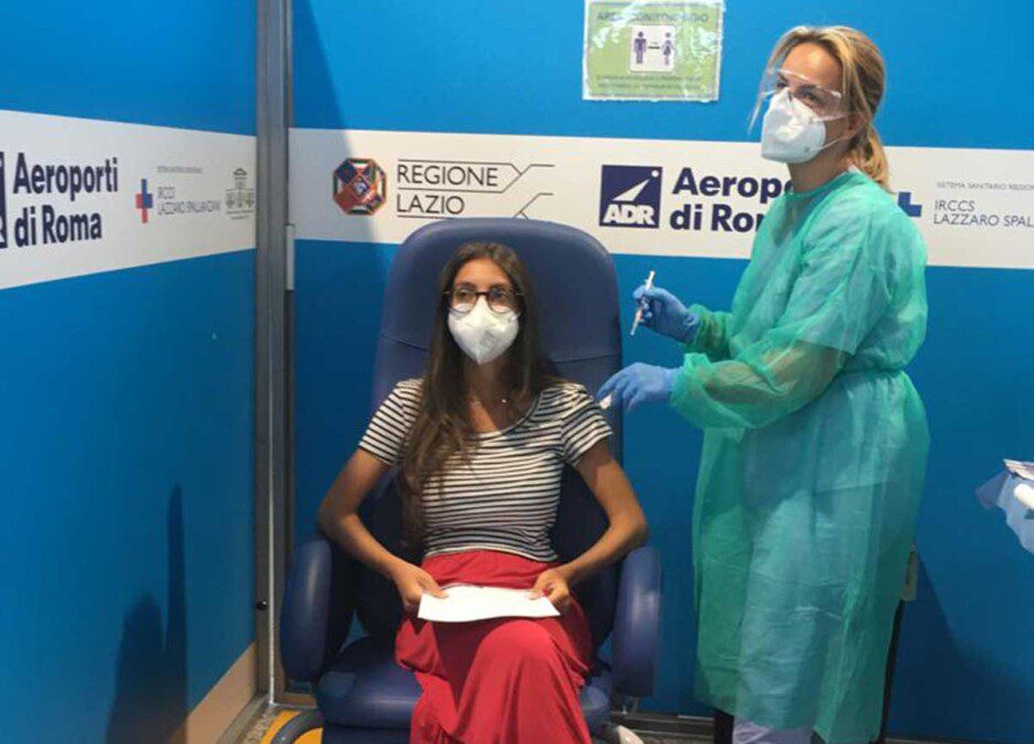 Rome Fiumicino Airport, from today you can vaccinate for free before your flight