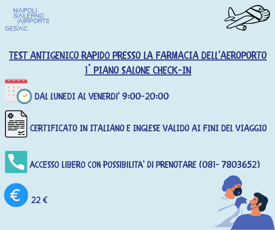 Testo Covid - Aeroporto di Capodichino