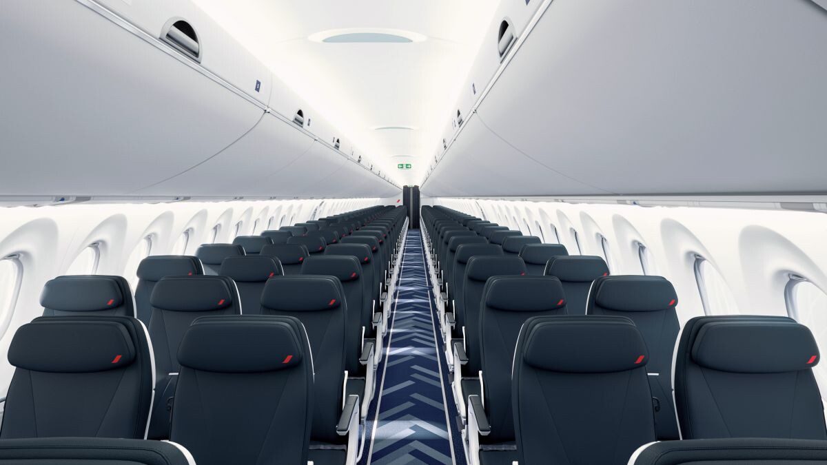 Air France unveils its first Airbus A220, beautiful but not like JetBlue's
