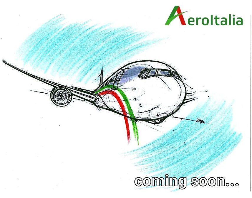 A new tricolor airline ready to take off, AeroItalia aims for long-haul flights from 2022