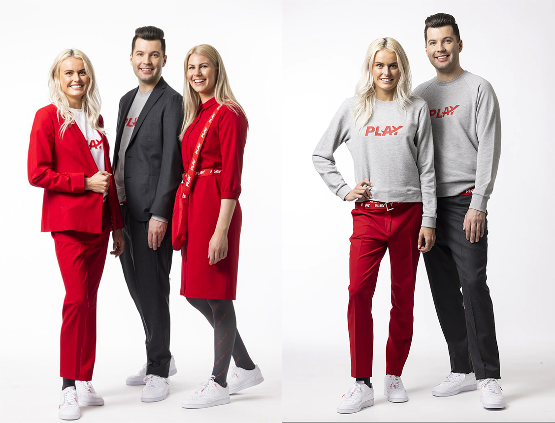 play airlines uniforms