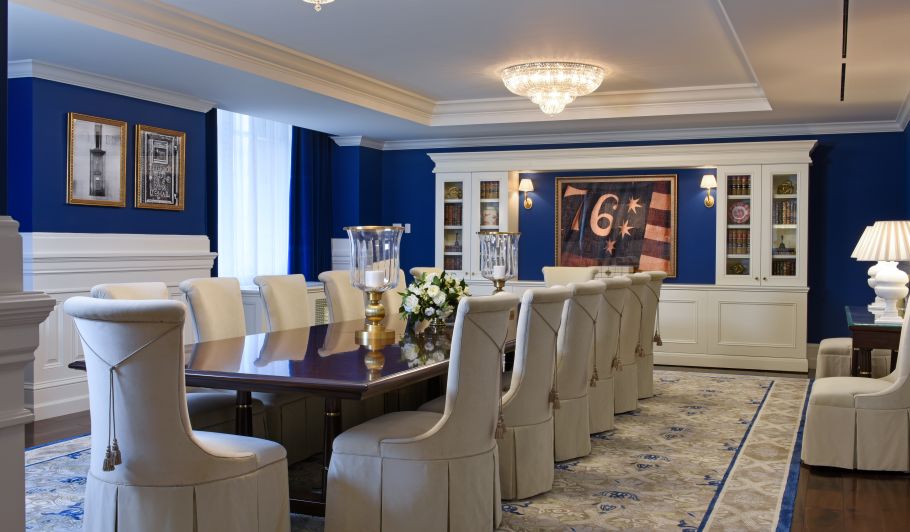 sala da pranzo suite trump hotel 