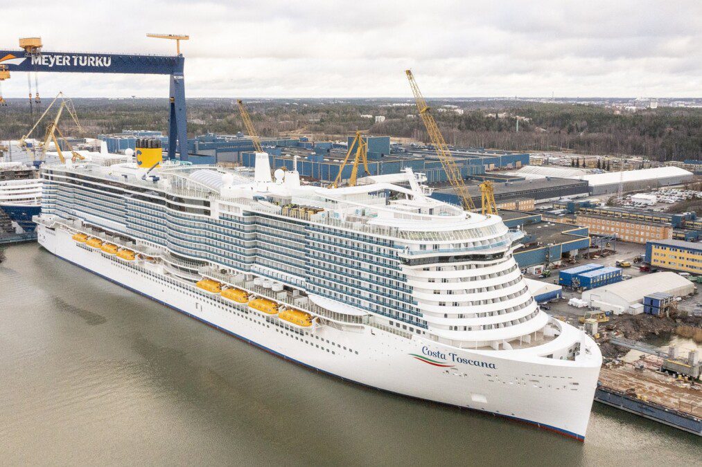 Here's Costa Toscana, Costa Cruises' new flagship