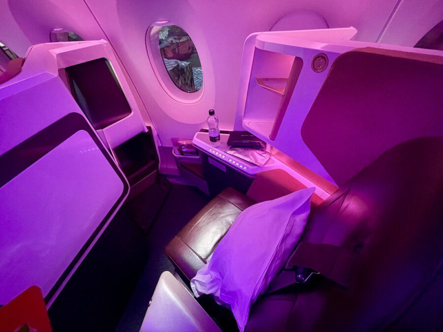 Virgin Atlantic Upper Class a350 london jfk