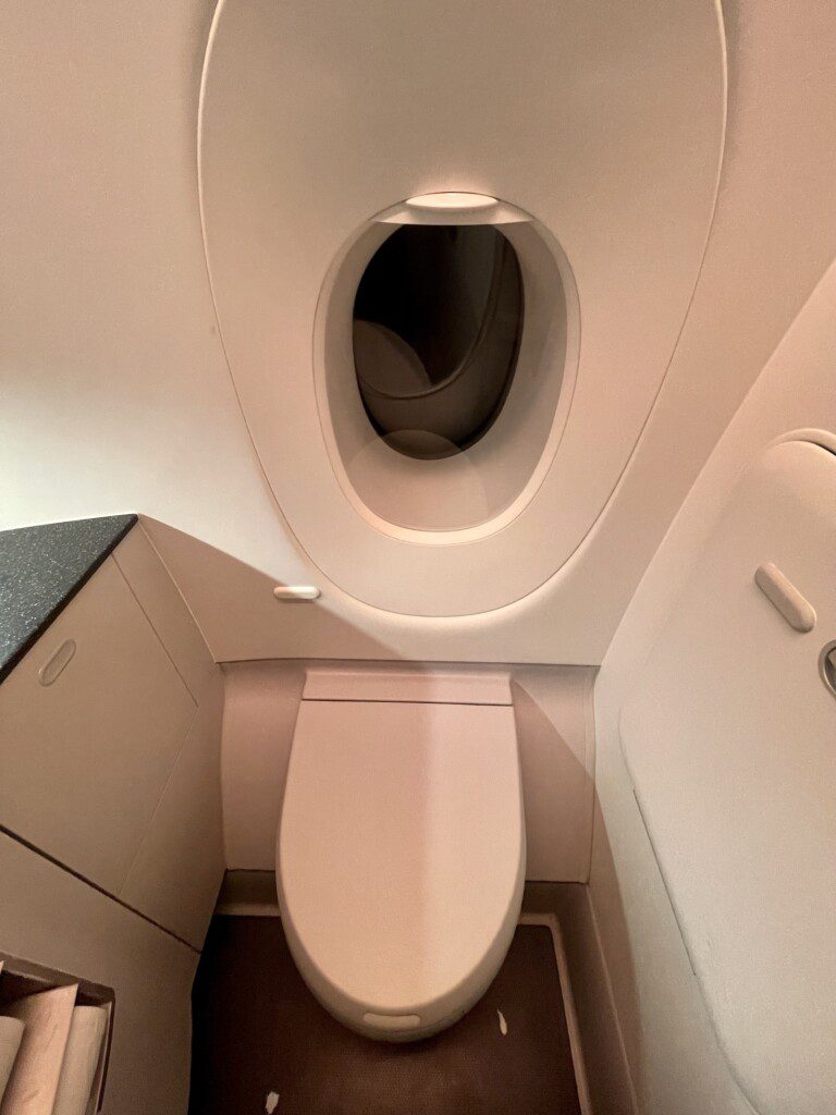 Bathroom A350/1000 with window