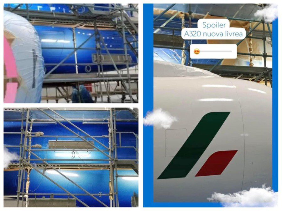 Finally ITA Airways' new livery is almost ready, there will be a nod to Alitalia