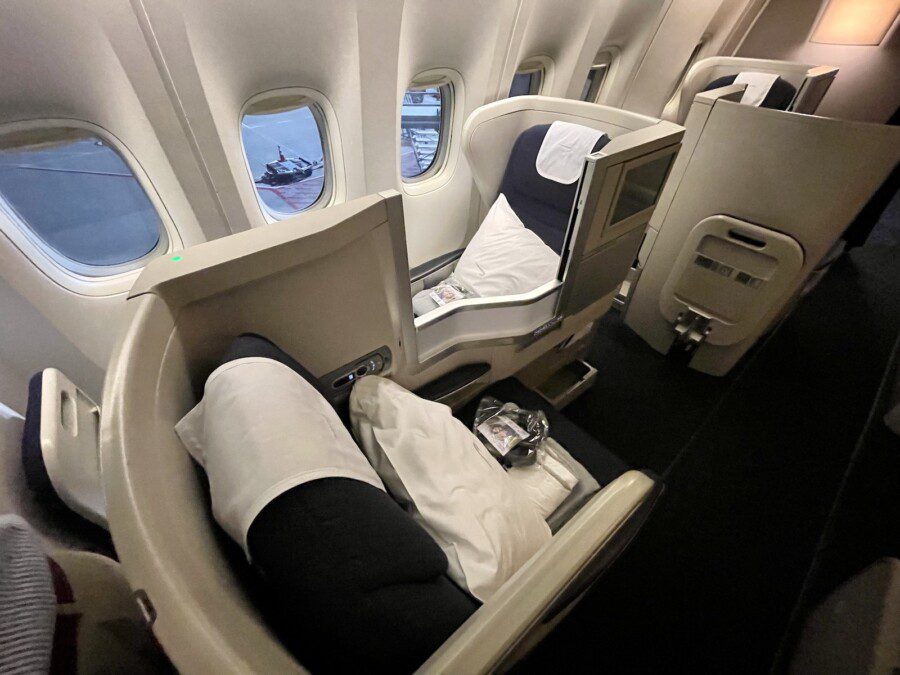Recensione (vecchia) business class British Airways da Singapore a Londra: per fortuna ha i giorni contati
