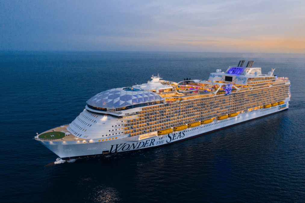 The world's largest ship is coming to Italy!