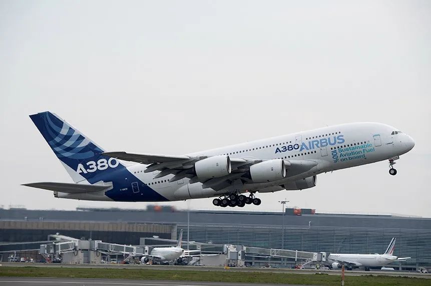 Per la prima volta un A380 ha volato grazie a del vecchio olio da cucina