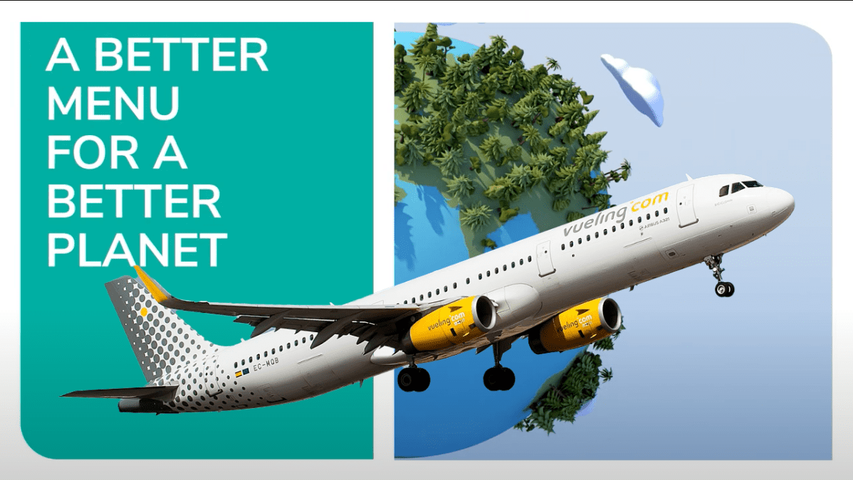 Here's Vueling's new menu: greener and vegan friendly