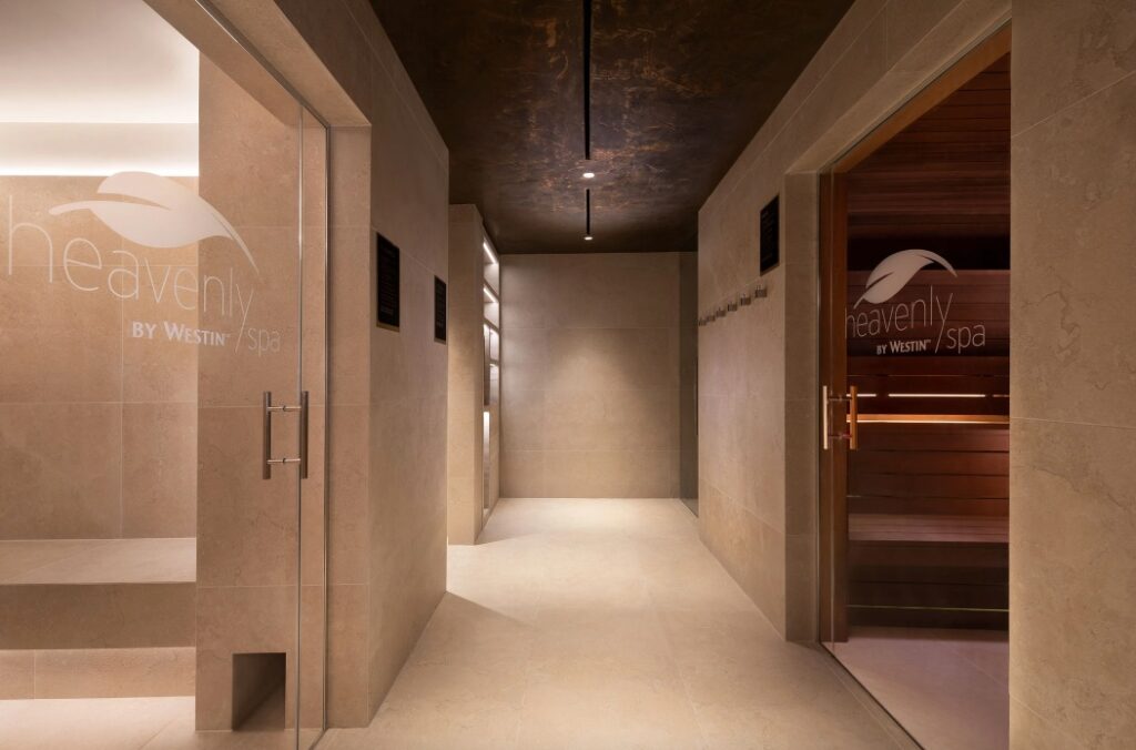 foto della spa heavenly by westing spa marriott
