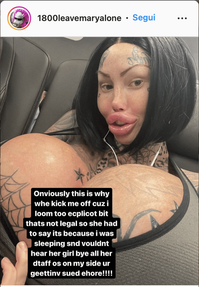 Expelled for too big boobs