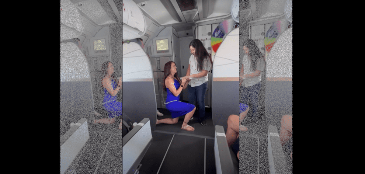 High Altitude Proposal in Pride Month