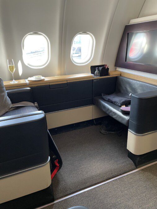 Flying First with Swiss from Geneva to New York. Riccardo's trip report