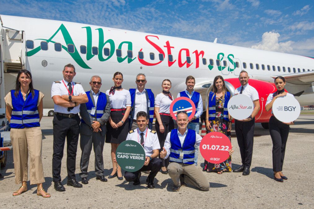 Albastar operates direct flights from Milan Bergamo to Cape Verde, Sal Island
