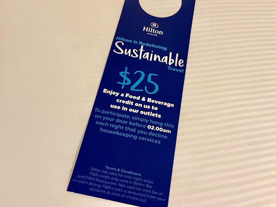 Niente housekeeping? Per te 25$ da spendere in hotel