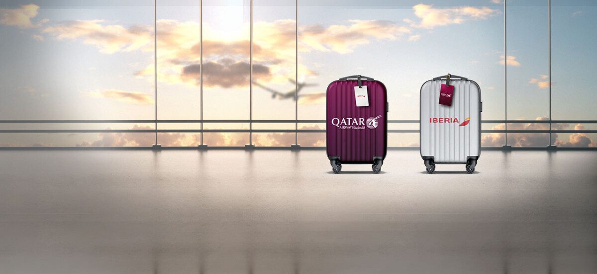 Cross-promotion to earn double points by flying Iberia and Qatar
