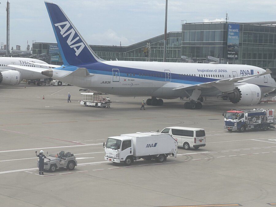 Are you planning to travel with All Nippon Airways? If you fly business class you'll get free wi-fi