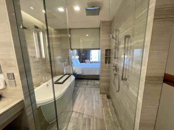 bagno stanza hilton bangkok