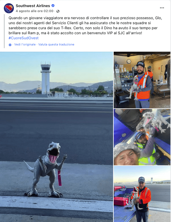 southwest embarks trex