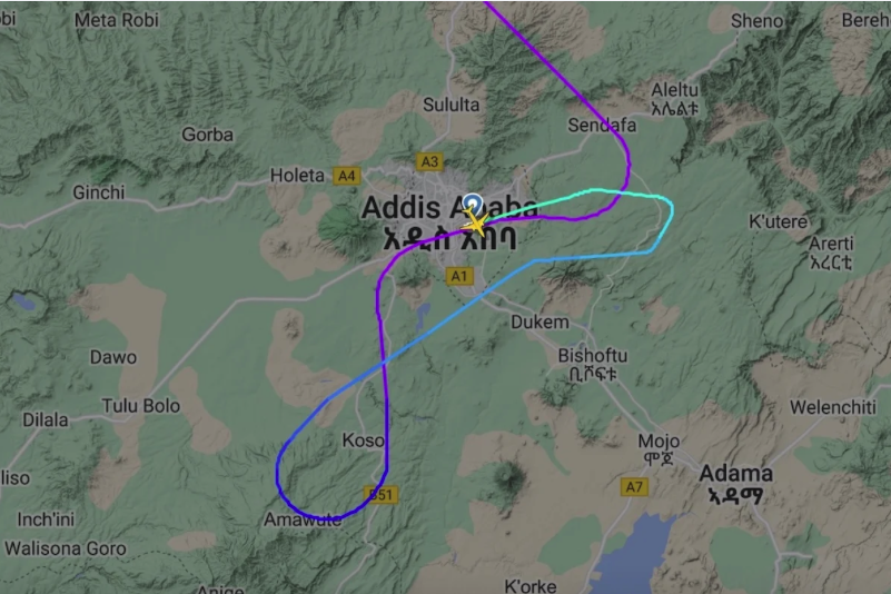 piloti di ethiopian addormentati