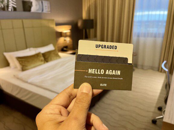 TFC responds. I have the status, how does the hotel upgrade work.