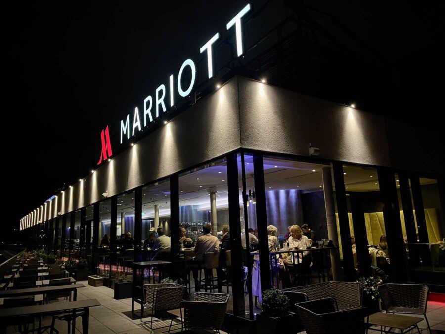 American Express offer, $100 off if you stay Marriott