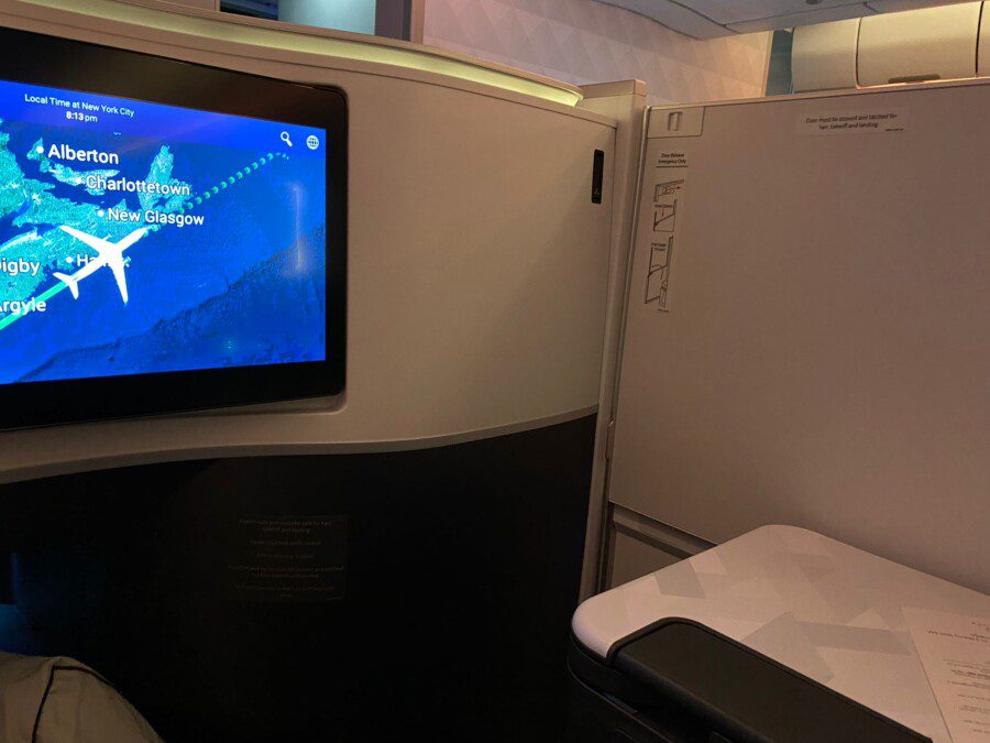 Here's Delta One Suite, Michele's trip report