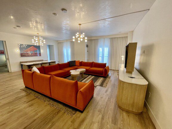 living room virgin las vegas