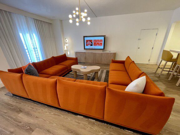 living room virgin las vegas